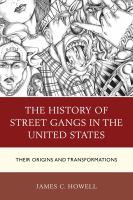 The history of street gangs in the United States their origins and transformations /