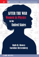 After the war : women in physics in the United States /