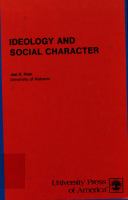 Ideology and social character /