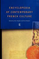 Encyclopedia of Contemporary French Culture.