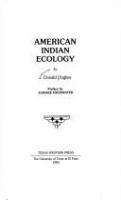 American Indian ecology /