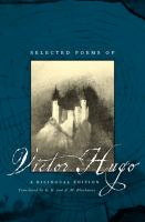 Selected poems of Victor Hugo : a bilingual edition /