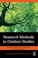 Research Methods in Outdoor Studies.