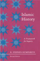 Islamic history : a framework for inquiry /