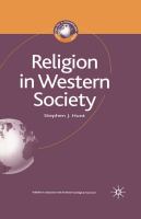 Religion in Western society /
