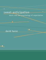 Sweet anticipation music and the psychology of expectation /
