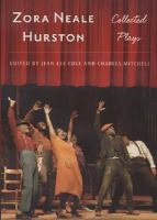 Zora Neale Hurston : collected plays /