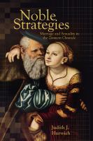 Noble strategies : marriage and sexuality in the Zimmern chronicle /