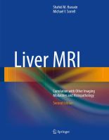 Liver MRI Correlation with Other Imaging Modalities and Histopathology /