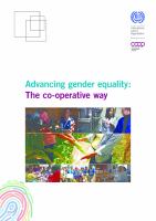 Advancing Gender Equality : The co-operative way.