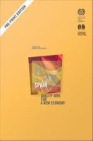 Studies on Growth with Equity : Spain: Quality Jobs for a New Economy.