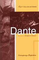 Dante : Contemporary Perspectives.