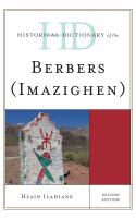 Historical Dictionary of the Berbers (Imazighen).