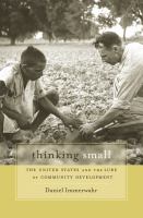 Thinking small : the United States and the lure of community development /