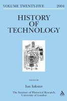 History of Technology Volume 25.