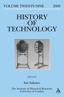 History of Technology Volume 29 : History of Technology: Technology In China.