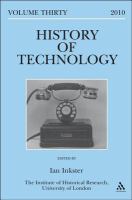 History of Technology Volume 30 : European Technologies in Spanish History.