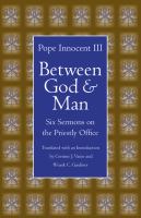 Between God and man six sermons on the priestly office /