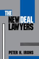 The New Deal lawyers /