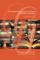 Canada's Governor General's Literary Awards : a bibliography /