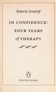 In confidence : four years of therapy /