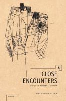 Close encounters : essays on Russian literature /