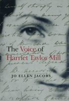 The voice of Harriet Taylor Mill