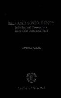 Self and sovereignty : individual and community in South Asian Islam since 1850 /