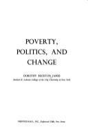 Poverty, politics, and change.