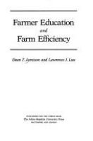 Farmer education and farm efficiency /