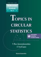 Topics In Circular Statistics-vol 5.