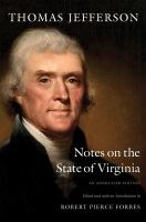 Notes on the state of Virginia an annotated edition