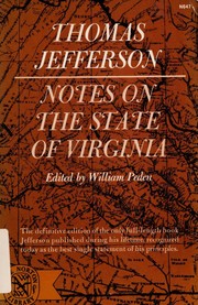 Notes on the State of Virginia /