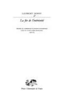 La fin de l'intériorité : théorie de l'expression et invention esthétique dans les avant-gardes françaises (1885-1935) /