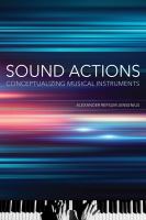 Sound actions conceptualizing musical instruments /