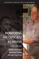 Monitoring the Critically Ill Patient.