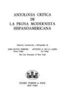 Antología crítica de la prosa modernista hispanoamericana /