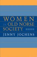 Women in Old Norse Society.