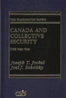 Canada and collective security : odd man out /