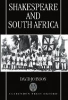 Shakespeare and South Africa /