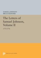 The letters of Samuel Johnson.