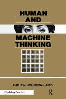 Human and machine thinking /