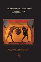 Trademarks on Greek vases : addenda /