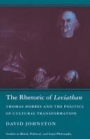The rhetoric of Leviathan : Thomas Hobbes and the politics of cultural transformation /
