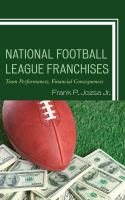 National Football League franchises team performances, financial consequences /