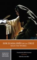 Selected works : a new translation, contexts, critical traditions /