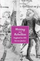 Writing and rebellion : England in 1381 /