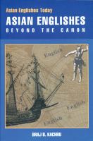Asian Englishes : beyond the canon /