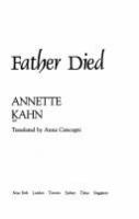 Why my father died : a daughter confronts her family's past at the trial of Klaus Barbie /