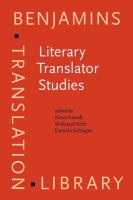 Literary Translator Studies.